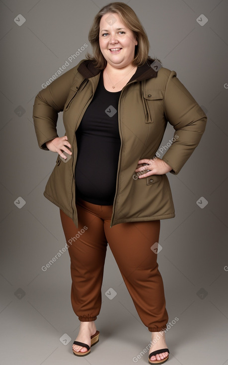 Dutch 45 years female with  brown hair