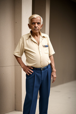 Yemeni elderly male with  blonde hair