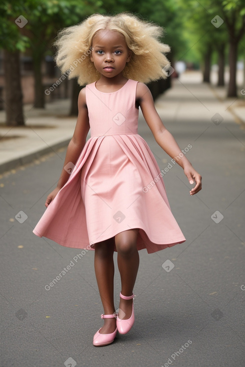 Child female with  blonde hair