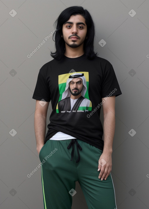 Emirati adult non-binary with  black hair