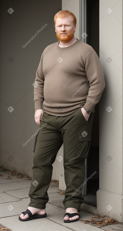 Estonian 45 years male with  ginger hair