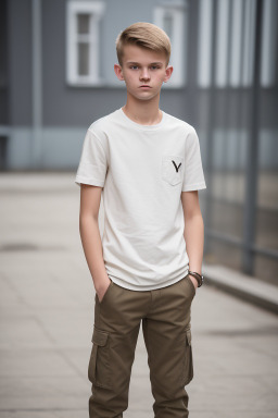 Estonian teenager boy 