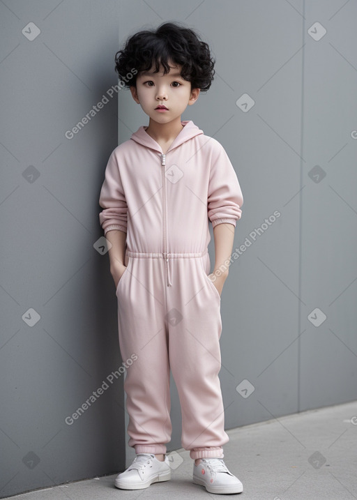 South korean child boy 