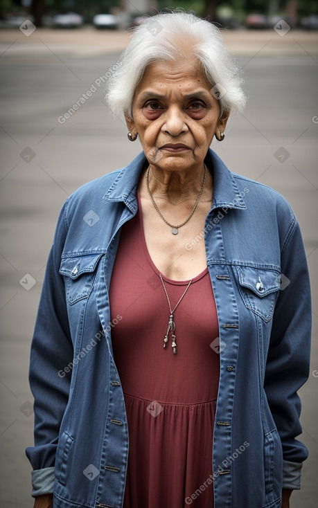 Indian elderly female 