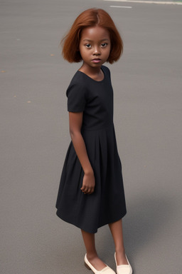 Child female with  ginger hair