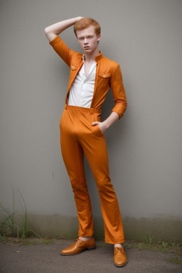 Dutch teenager boy with  ginger hair