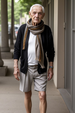 Romanian elderly male with  black hair