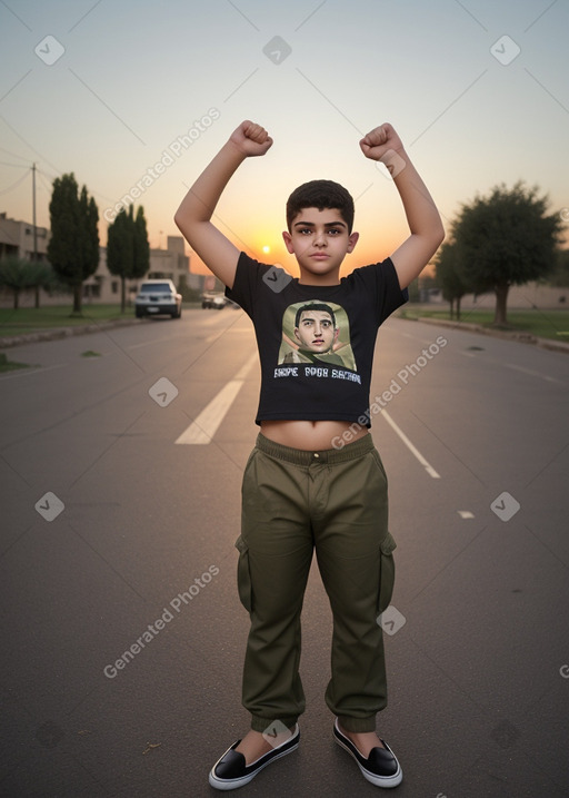 Iraqi teenager boy 