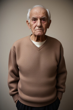 Georgian elderly male with  brown hair