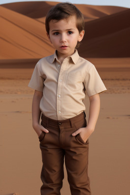 Spanish infant boy with  brown hair