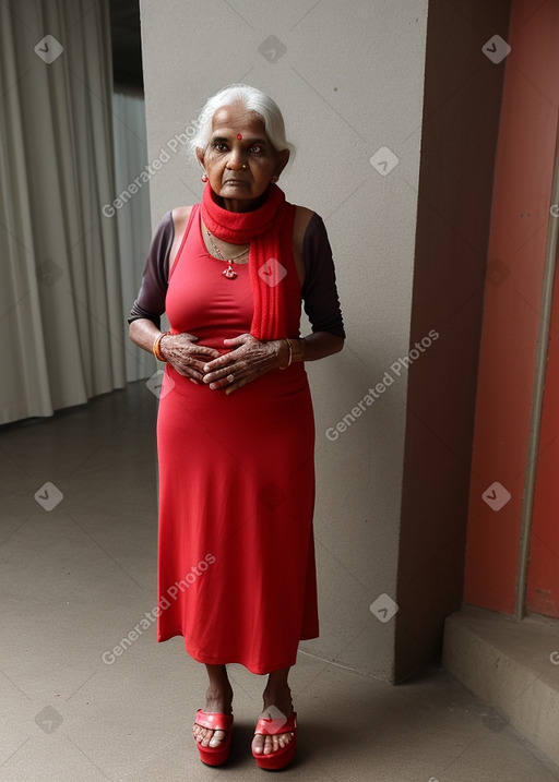 Sri lankan elderly female 