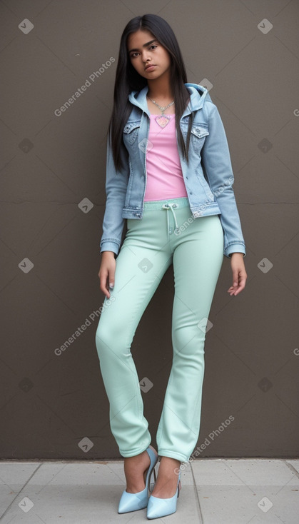 Bolivian teenager girl 