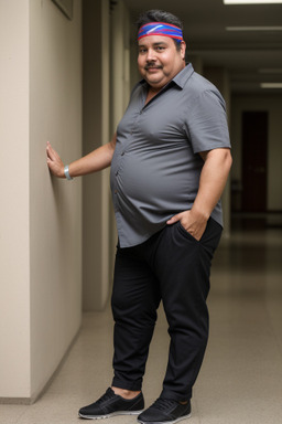 Costa rican middle-aged male with  black hair