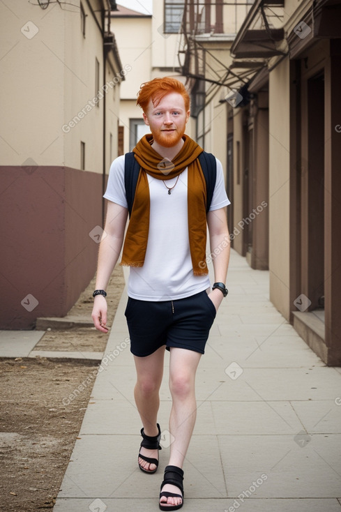 Georgian adult non-binary with  ginger hair