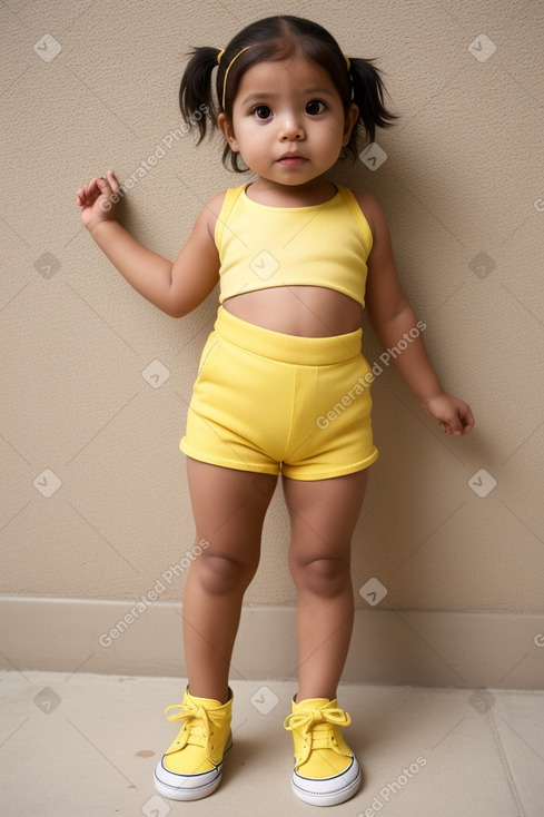 Peruvian infant girl 