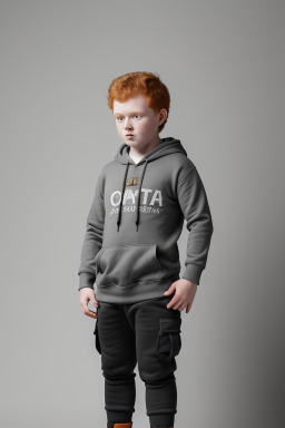 Italian child boy with  ginger hair