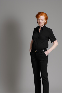 45 years non-binary with  ginger hair