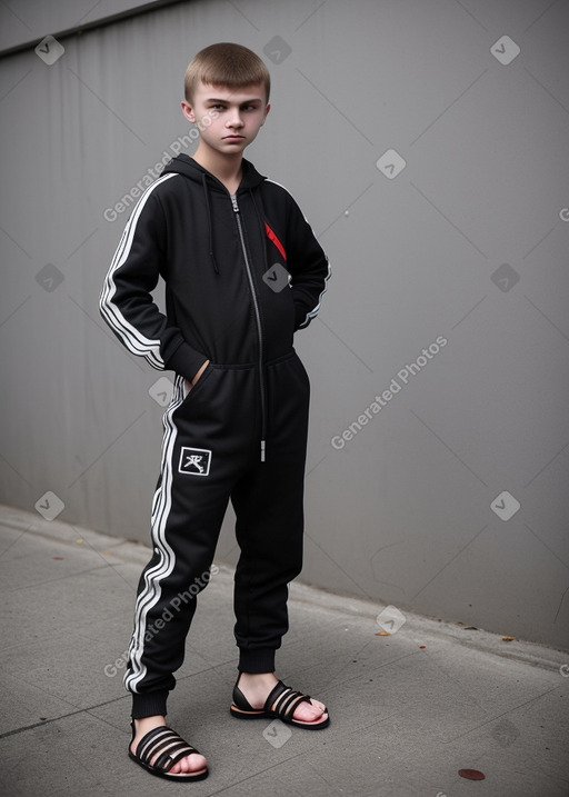 Belarusian teenager boy 