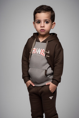 Puerto rican infant boy with  brown hair