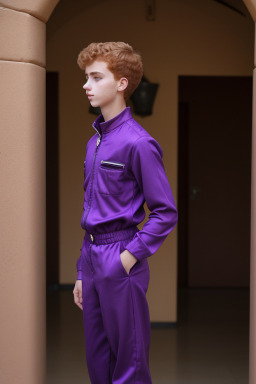 Jordanian teenager boy with  ginger hair