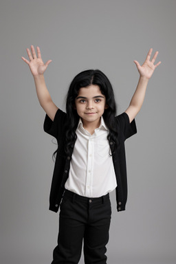 Portuguese child boy with  black hair