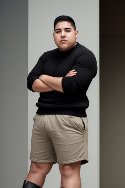 Mexican young adult male with  black hair