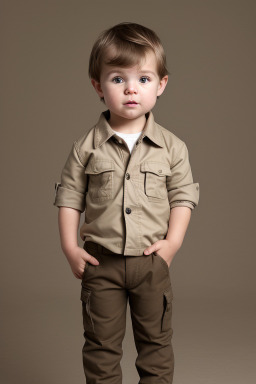 South african infant boy with  brown hair