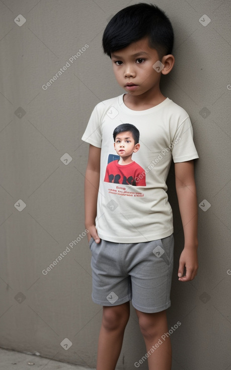 Indonesian child boy 