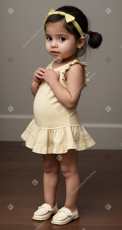 Colombian infant girl 