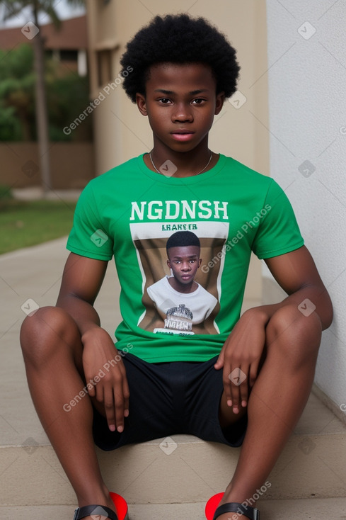 Nigerian teenager boy 