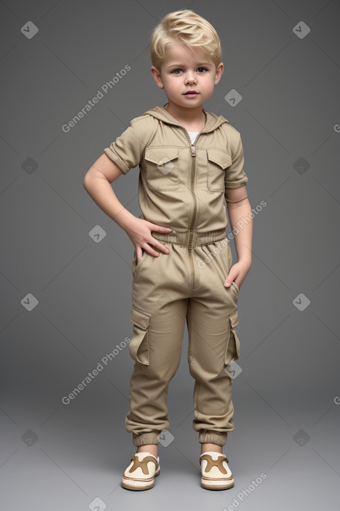 Greek infant boy with  blonde hair