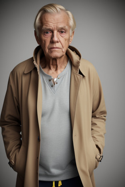 Swedish elderly male with  blonde hair