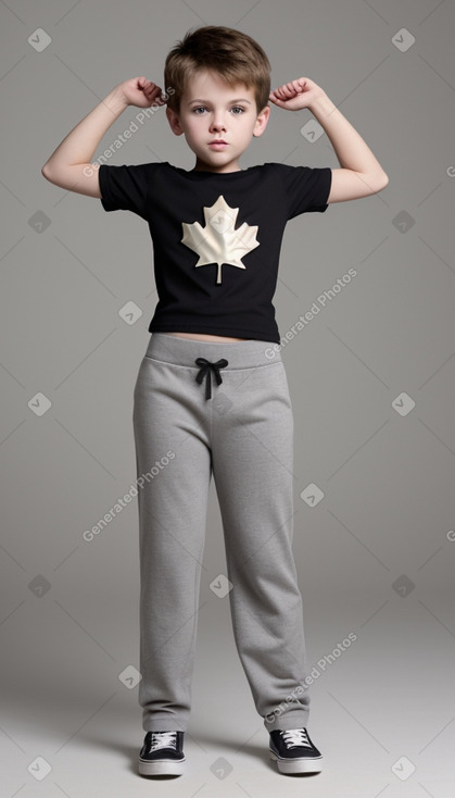 Canadian child boy 