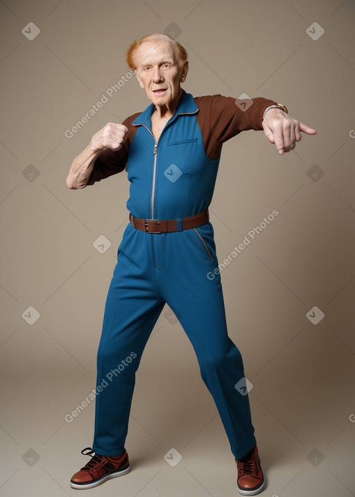 Cuban elderly male with  ginger hair