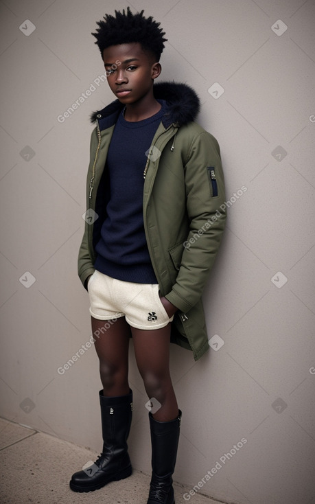 Ghanaian teenager boy 