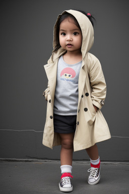 Nepalese infant girl with  blonde hair