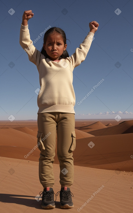 Bolivian child girl 