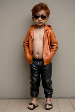 Nepalese infant boy with  ginger hair