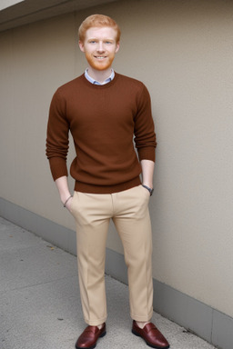 Puerto rican young adult male with  ginger hair