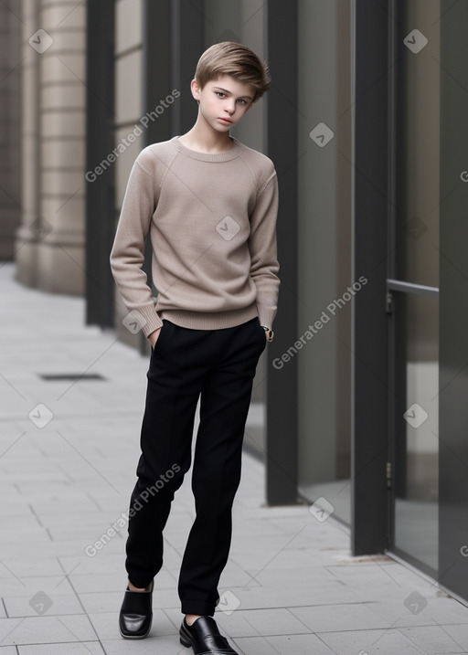 Hungarian teenager boy 