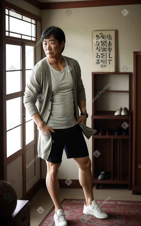 South korean middle-aged male 