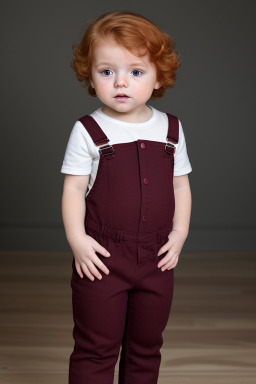 Mexican infant boy with  ginger hair