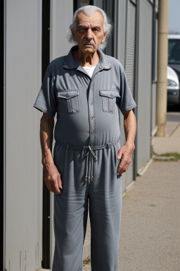 Bulgarian elderly male with  gray hair