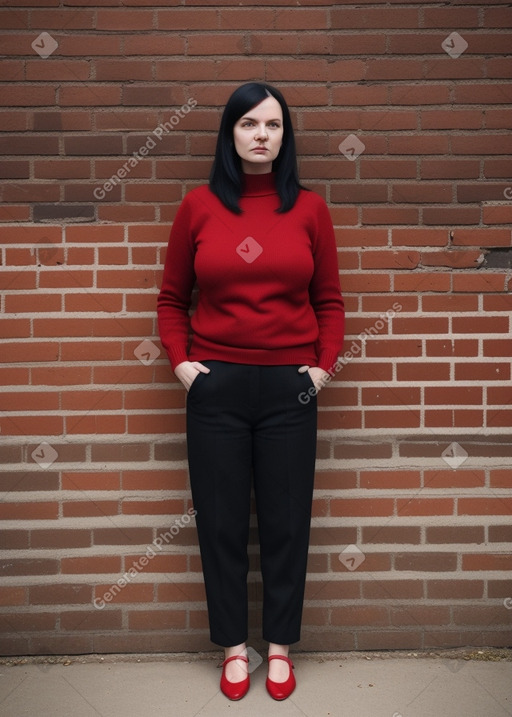 Lithuanian 45 years female with  black hair