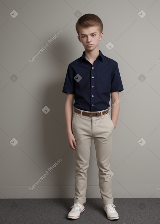 Lithuanian teenager boy 