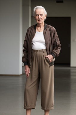 German elderly male with  brown hair