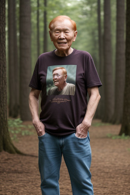 Elderly male with  ginger hair