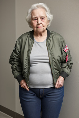 American elderly female 