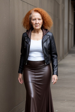 Panamanian elderly female with  ginger hair