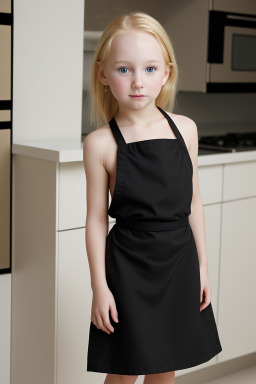 Child female with  blonde hair